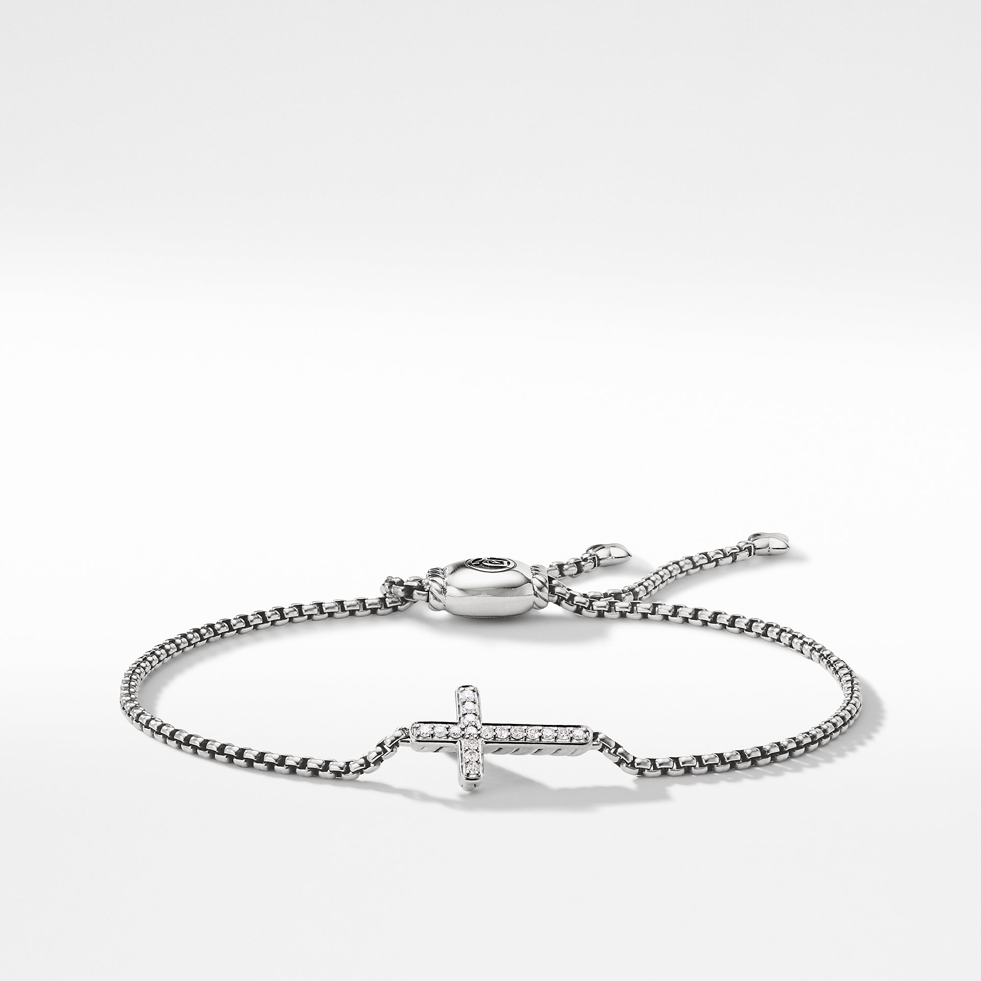 David Yurman Petite Pavé Cross Chain Bracelet | Fink's