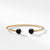 Bead Bracelet with Black Onyx in 18K Gold
