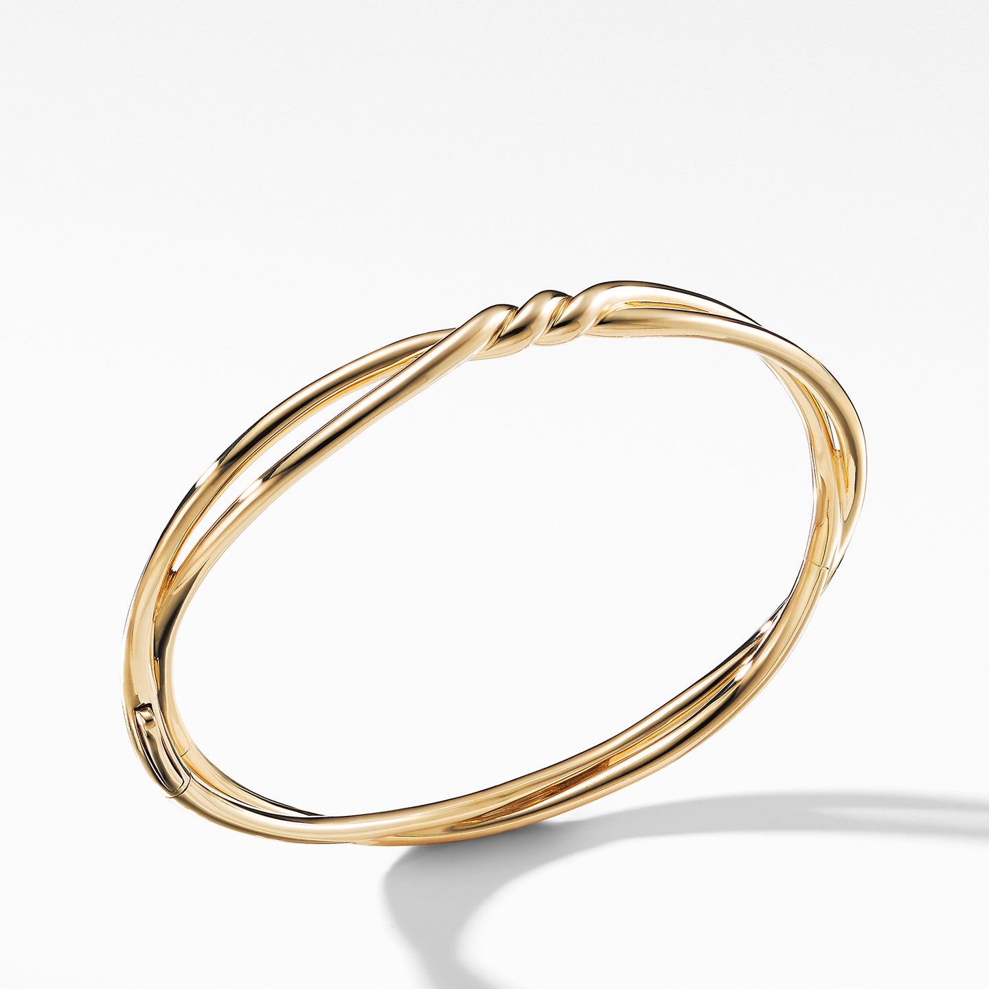 Continuance® Center Twist Bracelet in 18K Gold, Size Large