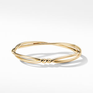 Continuance® Center Twist Bracelet in 18K Gold, Size Medium