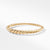 Pure Form® Cable Bracelet in 18K Gold, 6mm, Size Medium