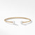 Solari Pearl Bracelet in 18K Yellow Gold with Diamonds