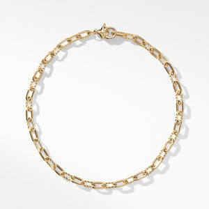 Medium David Yurman DY Madison Thin Bracelet in 18K Yellow Gold