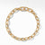 David Yurman DY Madison® Bold Medium 6mm Bracelet in 18 karat Yellow Gold