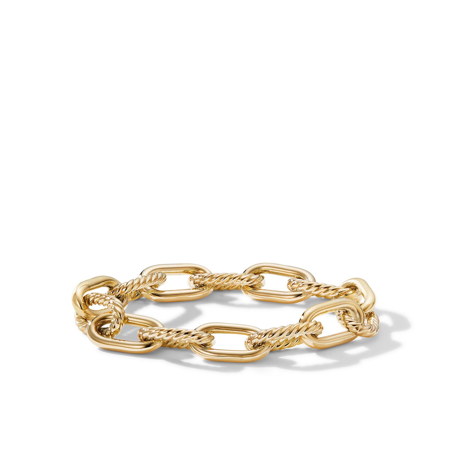 David Yurman DY Madison Chain Bracelet in 18K Yellow Gold