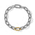 DY Madison Chain Bracelet with 18K Yellow Gold, Size Medium