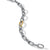 DY Madison Chain Bracelet with 18K Yellow Gold, Size Medium