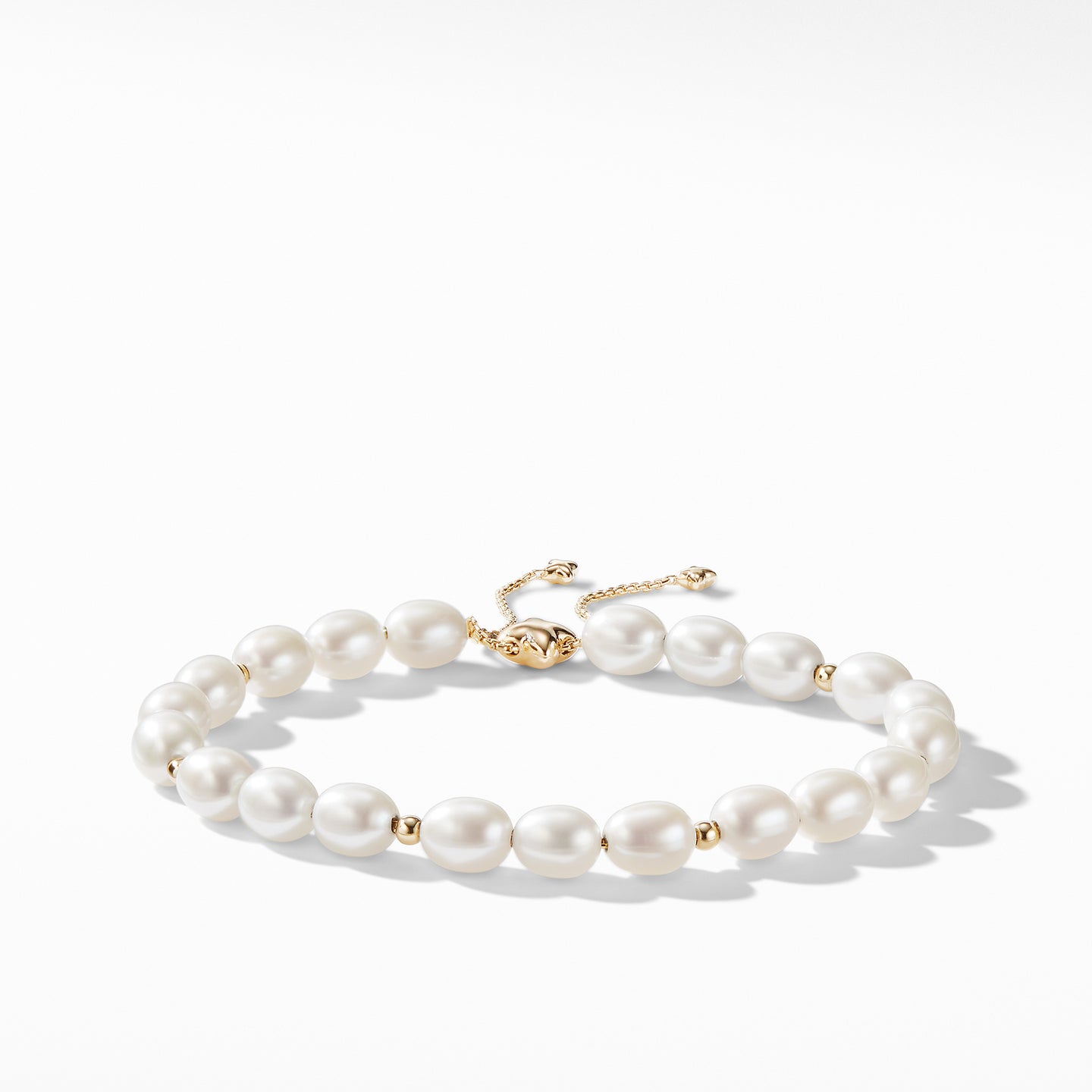 Spiritual Bead Bracelet with Pearls and 18K Gold