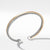 David Yurman The Crossover® Collection Bracelet in Silver and 18-Karat Yellow Gold