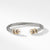 Helena Bracelet with Pearls and Diamonds, Size Medium