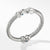 David Yurman Cable Buckle Bracelet with Hampton Blue Topaz and Diamonds