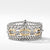 David Yurman Multi-Row Chain Bracelet with 18K Yellow Gold