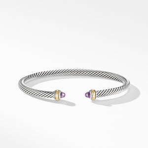 David Yurman  Bracelet in Silver and 18-Karat Yellow Gold