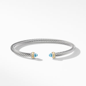 David Yurman  Bracelet in Silver and 18-Karat Yellow Gold
