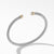 David Yurman The Cable Collection® Bracelet in Silver and 18-Karat Yellow Gold