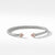 Cable Classic Bracelet with Morganite and 18K Rose Gold, Size Small