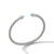 Load image into Gallery viewer, Cable Classic Bracelet with Blue Topaz and Diamonds, Size Small