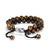 Spiritual Beads Two-Row Bracelet with Tiger&#39;s Eye