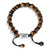 Spiritual Beads Two-Row Bracelet with Tiger&#39;s Eye