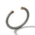 Load image into Gallery viewer, Cuff Bracelet with 18K Gold, Size Small