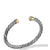 Load image into Gallery viewer, Cuff Bracelet with 18K Gold, Size Small