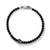 Momento Mori Skull Bracelet in Sterling Silver with Black Onyx and Pavé Black Diamonds