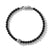Load image into Gallery viewer, Momento Mori Skull Bracelet in Sterling Silver with Black Onyx and Pavé Diamonds