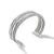 Load image into Gallery viewer, Stax Narrow Cuff Bracelet with Diamonds, Size Small