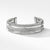 Load image into Gallery viewer, Stax Narrow Cuff Bracelet with Diamonds, Size Small