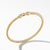 David Yurman Cable Buckle Bracelet in Gold with Diamonds