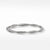 David Yurman Petite Infinity Bracelet in Sterling Silver with Pavé Diamonds