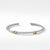 David Yurman Petite Helena Two Station Wrap Bracelet with 18k Yellow Gold and Diamonds