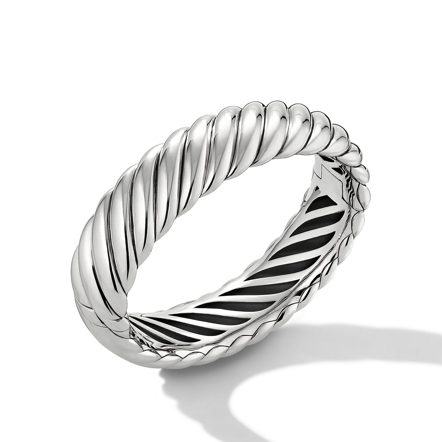 Sculpted Cable Bracelet, Size Medium