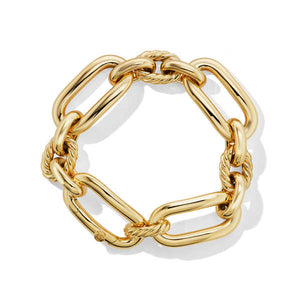 Lexington Chain Bracelet in 18K Yellow Gold, Size Medium