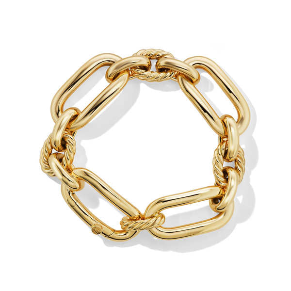 Lexington Chain Bracelet in 18K Yellow Gold, Size Medium