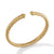 18K Yellow Gold Cablespira Oval Bracelet by David Yurman