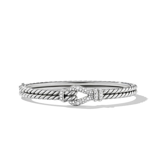 Thoroughbred Loop Bracelet with Pavé Diamonds