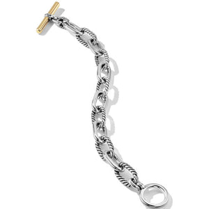 DY Madison Toggle Chain Bracelet with 18K Yellow Gold