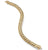 Sculpted Cable Bracelet in 18K Yellow Gold, Size Large