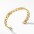 Chevron Woven Cuff Bracelet in 18K Yellow Gold, Size Medium