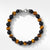 Spiritual Beads Bracelet with Tiger&#39;s Eye and Black Onyx