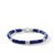 Spiritual Beads Hex Bracelet with Lapis, Size Medium