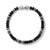 Load image into Gallery viewer, Hex Beads Bracelet with Black Onyx and Pavé Black Diamonds, Size Medium