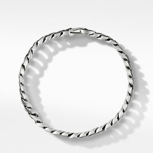David Yurman Chain Bracelet with Black Diamonds