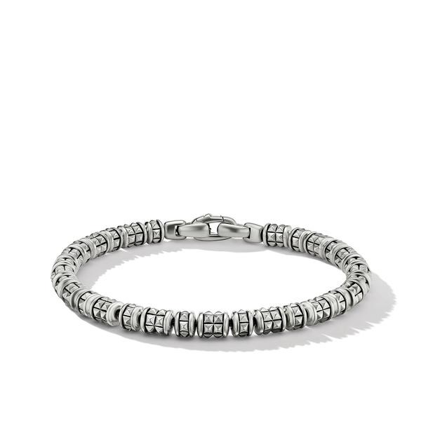 Pyramid Bead Bracelet, Size Medium