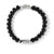 Empire Bead Bracelet with Black Onyx, Size Medium
