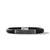 Load image into Gallery viewer, Streamline ID Black Rubber Bracelet with Pavé Black Diamonds