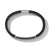Load image into Gallery viewer, Streamline ID Black Rubber Bracelet with Pavé Black Diamonds