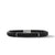 Streamline ID Black Rubber Bracelet with Black Onyx