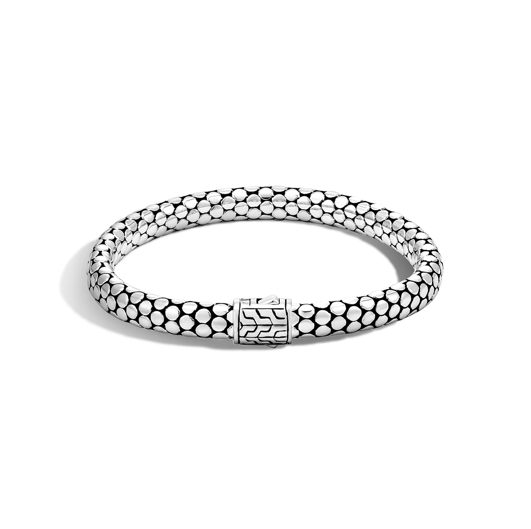 John Hardy Dot Sterling Silver 6.5mm Bracelet